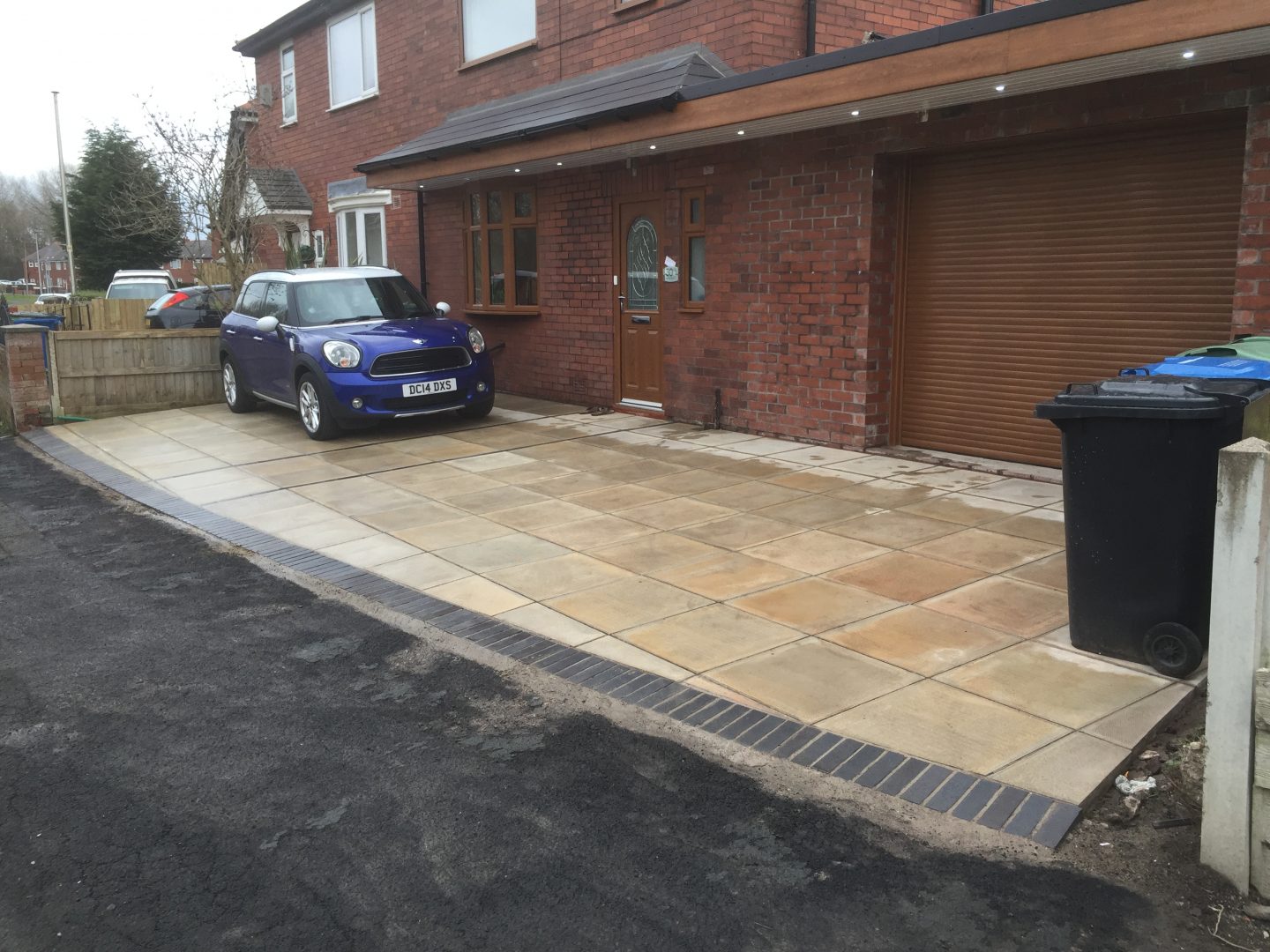 Driveway & Canopy with lights